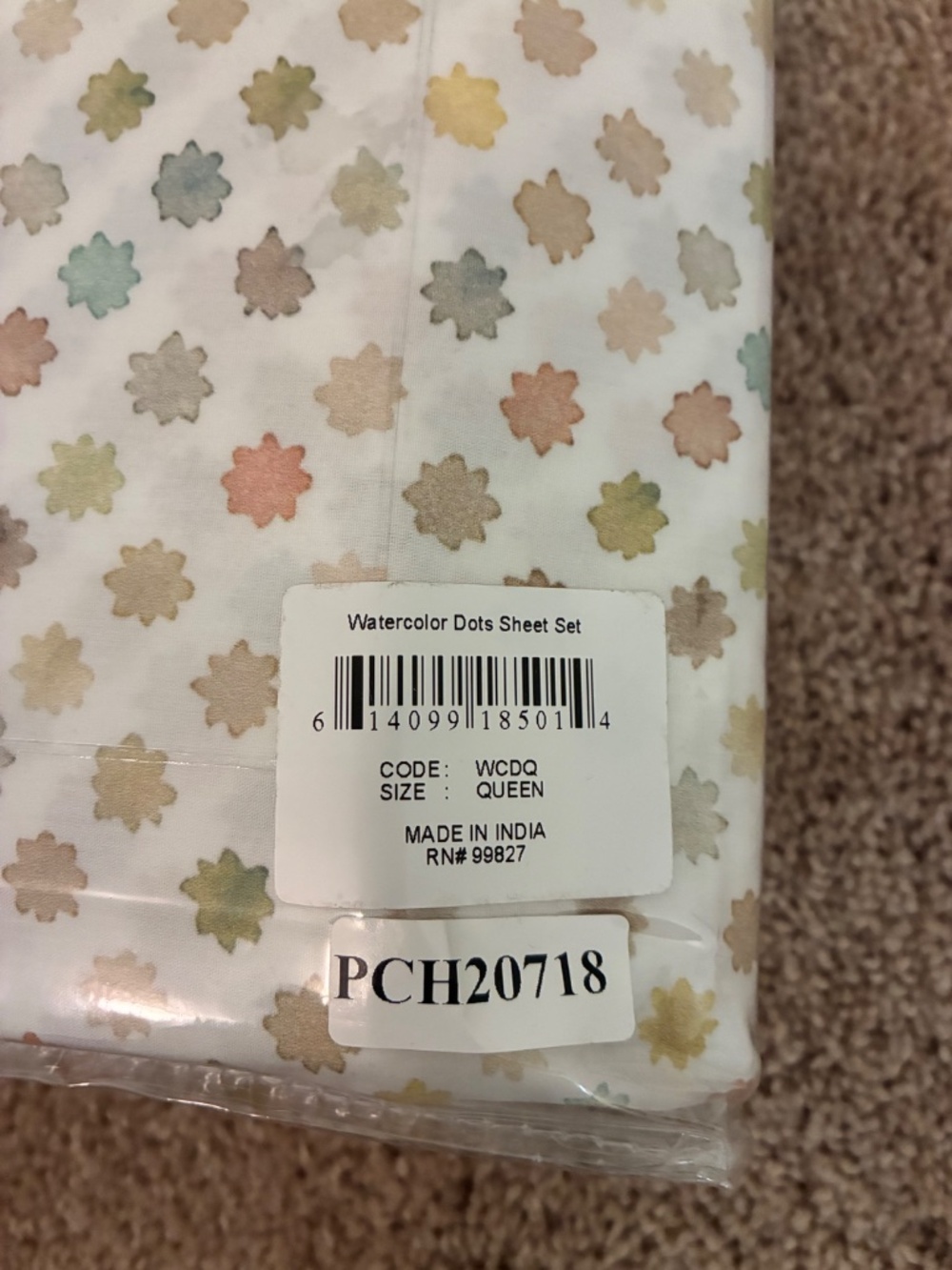 Annie Selke queen sheet set - Picture 5 of 5